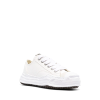 HANK LOW ORIGINAL SOLE CANVAS LOW TOP SNEAKER WHITE