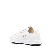 HANK LOW ORIGINAL SOLE CANVAS LOW TOP SNEAKER WHITE