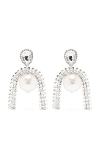 MAGDA BUTRYM pearl earrings silver