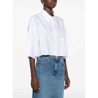 CROPPED SHIRT WHITE