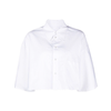 MM6 MAISON MARGIELA CROPPED SHIRT WHITE