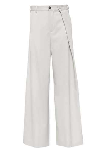 MM6 MAISON MARGIELA folded trousers beige
