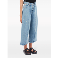 cropped 5 POCKETS trousers LIGHT BLUE