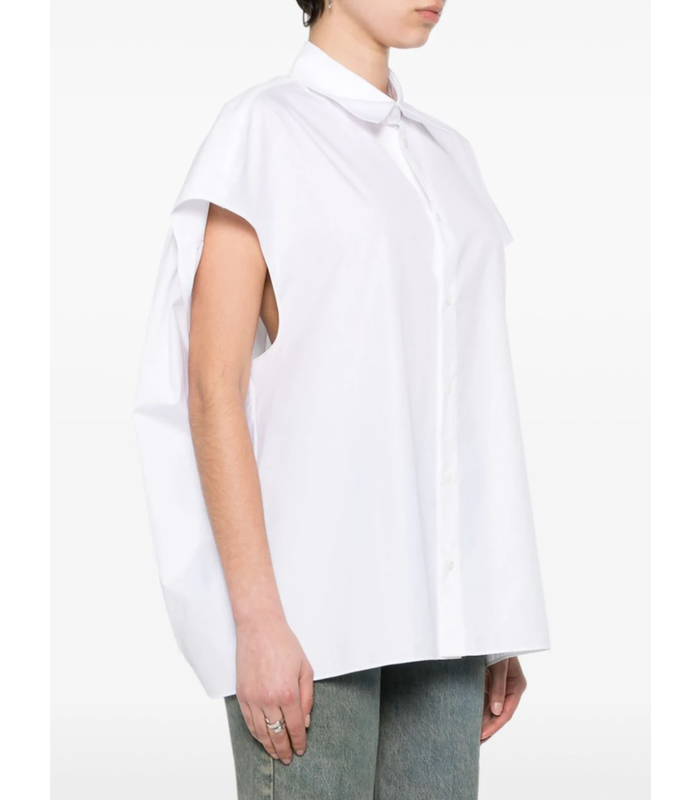 popeline SHIRT white