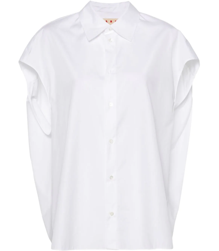 popeline SHIRT white