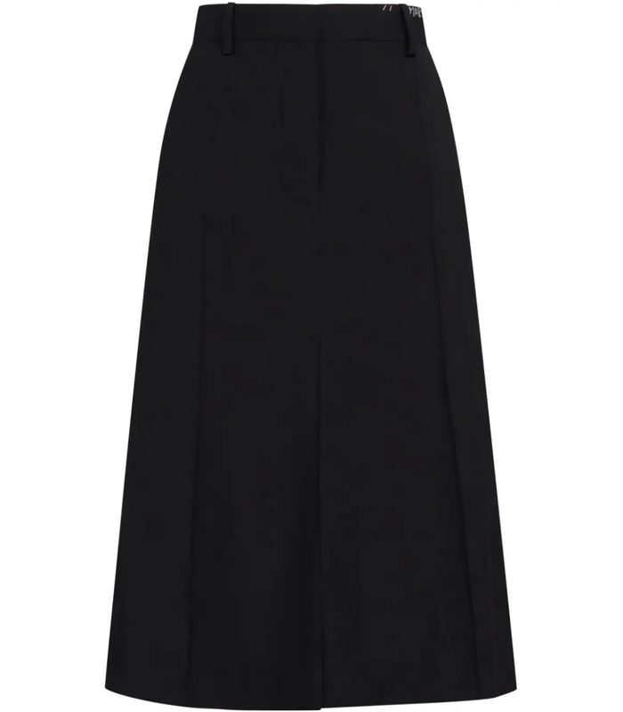 MIDI SKIRT BLACK