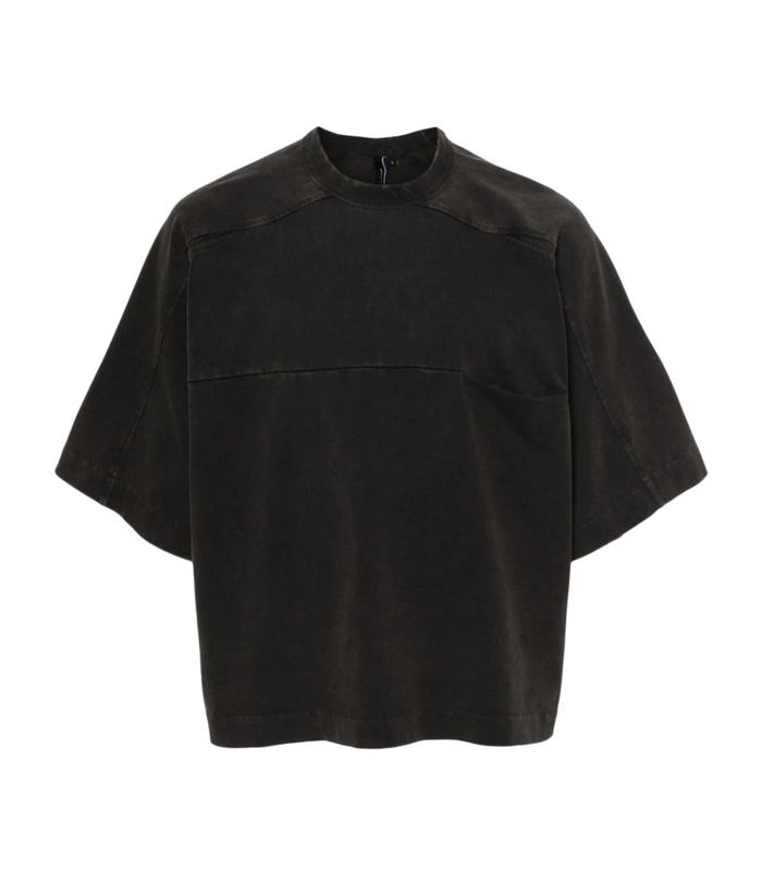 HEAVY POCKET TEE WASHED BLACK