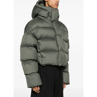 MML HOODED PUFFER MOSS