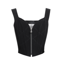 CLASSIC CORSET TOP BLACK