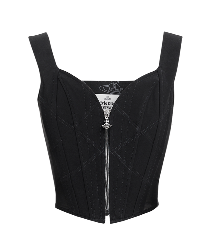 CLASSIC CORSET TOP BLACK