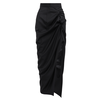 VIVIENNE WESTWOOD LONG SIDE PANTHER SKIRT - BLACK