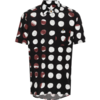 VIVIENNE WESTWOOD CLASSIC TEE WITH DOTS NAVY/BURGUNDY