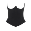 VIVIENNE WESTWOOD BELLA CUPLESS CORSET TOP - BLACK