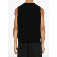 KNIT VEST BLACK