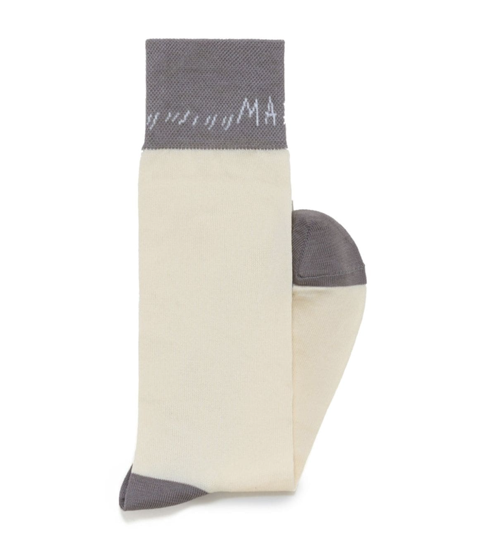 SOCKS CREME/GREY