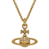 VIVIENNE WESTWOOD MAYFAIR BAS RELIEF PENDANT GOLD