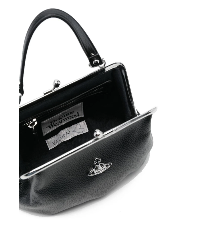 GRANNY FRAME PURSE - BLACK