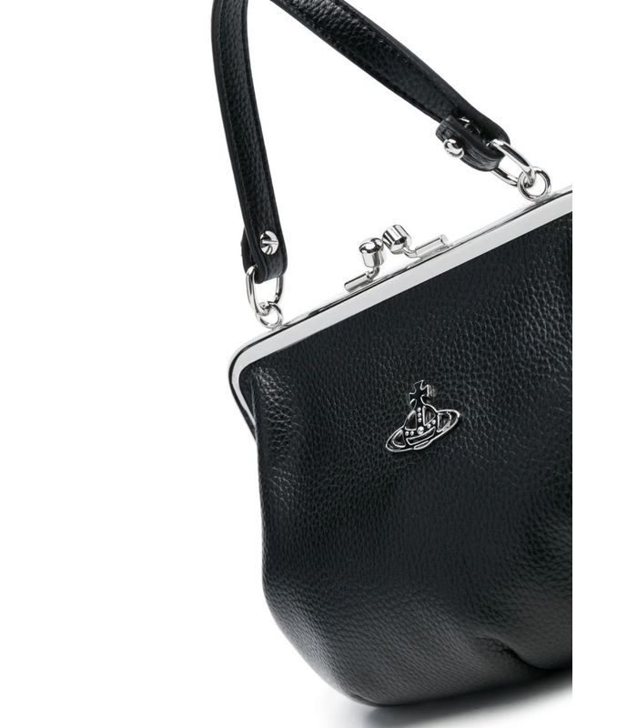 GRANNY FRAME PURSE - BLACK