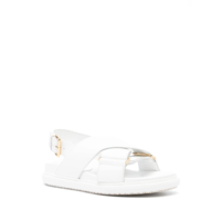 FUSSBETT CRISCROSS SANDAL WHITE