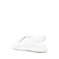 FUSSBETT CRISCROSS SANDAL WHITE