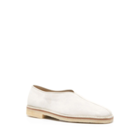 PIPED CREPE SLIPPERS LIGHT PELICAN GREY