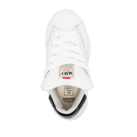 BLAKEY ORIGINAL SOLE LEATHER PUFFER LOW TOP SNEAKER WHITE