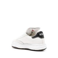 BLAKEY ORIGINAL SOLE LEATHER PUFFER LOW TOP SNEAKER WHITE