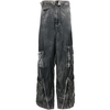 MAISON MIHARA YASUHIRO PARACHUTE TROUSERS BLACK