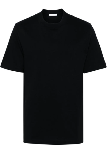 HELMUT LANG logo tee heavy cotton black