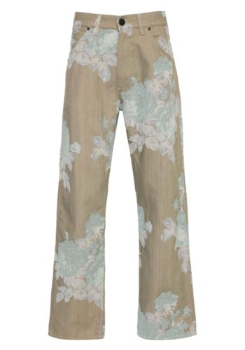 VIVIENNE WESTWOOD ranch jeans beige/multicolor