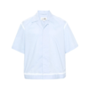 MM6 MAISON MARGIELA SHORT-SLEEVED SHIRT LIGHT BLUE