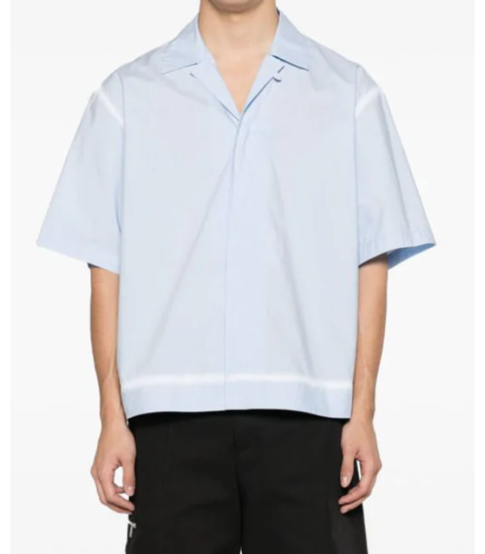 SHORT-SLEEVED SHIRT LIGHT BLUE