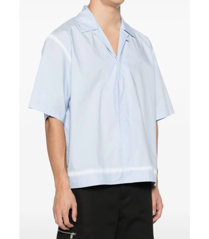 SHORT-SLEEVED SHIRT LIGHT BLUE