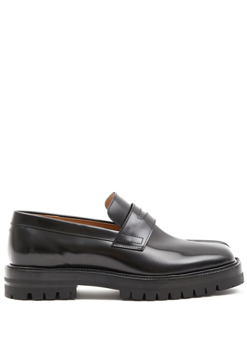 MAISON MARGIELA tabi county loafer black