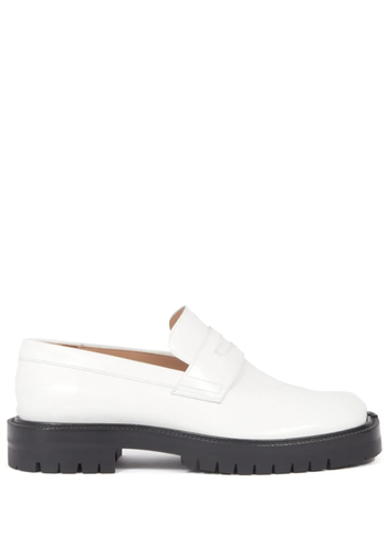 MAISON MARGIELA tabi county loafer white