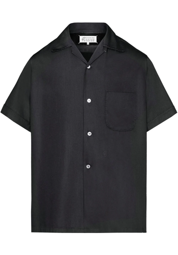 MAISON MARGIELA short sleeve shirt black