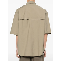 DOUBLE POCKET SHIRT DUSTY KHAKI