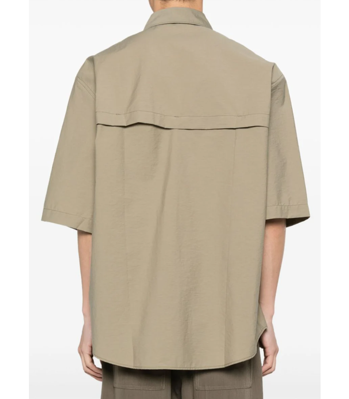 DOUBLE POCKET SHIRT DUSTY KHAKI