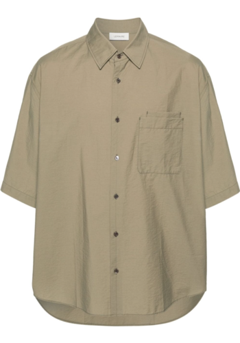 LEMAIRE double pocket shirt dusty khaki