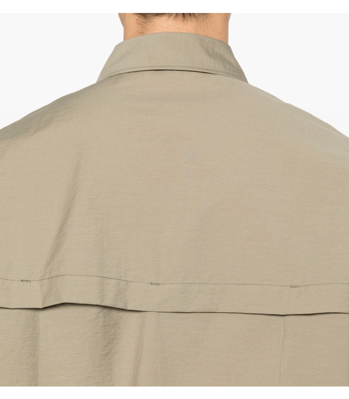 DOUBLE POCKET SHIRT DUSTY KHAKI