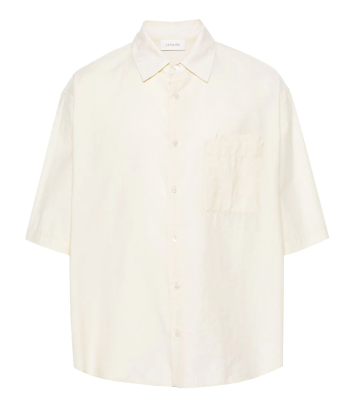 DOUBLE POCKET SHIRT LEMON GLAZE