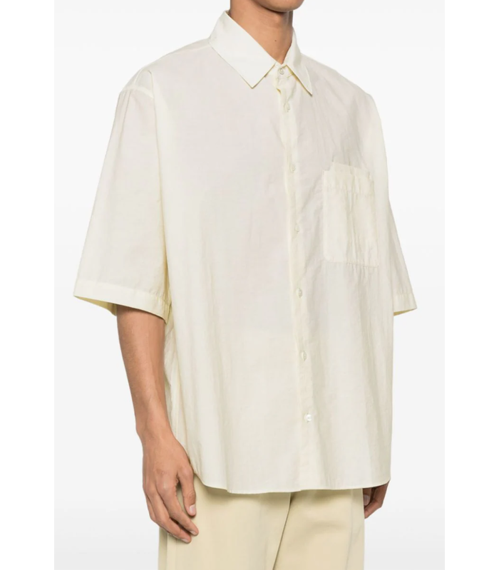 DOUBLE POCKET SHIRT LEMON GLAZE