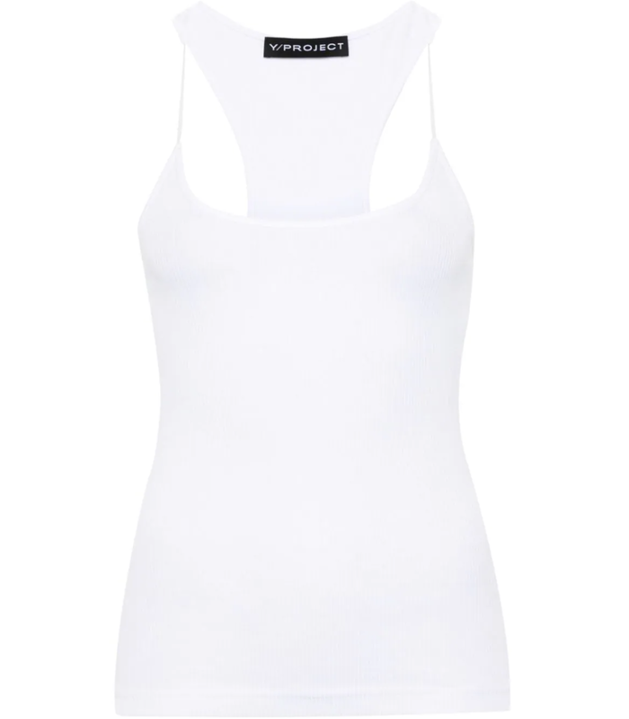 INVISIBLE STRAP TANKTOP OPTIC WHITE