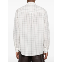 CHECKED SHIRT WHITE/BLACK