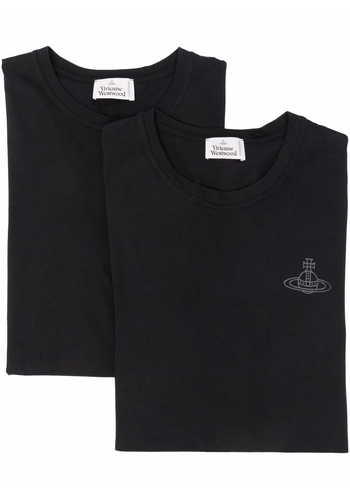 VIVIENNE WESTWOOD two-pack t-shirt black