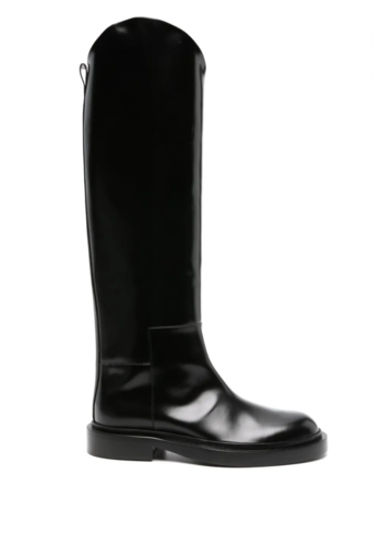 JIL SANDER tall boots black