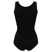 logo SWIMSUIT BLACK