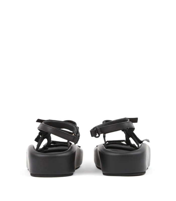 PLATFORM SANDAL BLACK