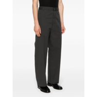 SEAMLESS BELTED PANTS ANTHRACITE BROWN