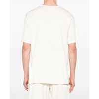 RIB U NECK TSHIRT LEMON GLAZE